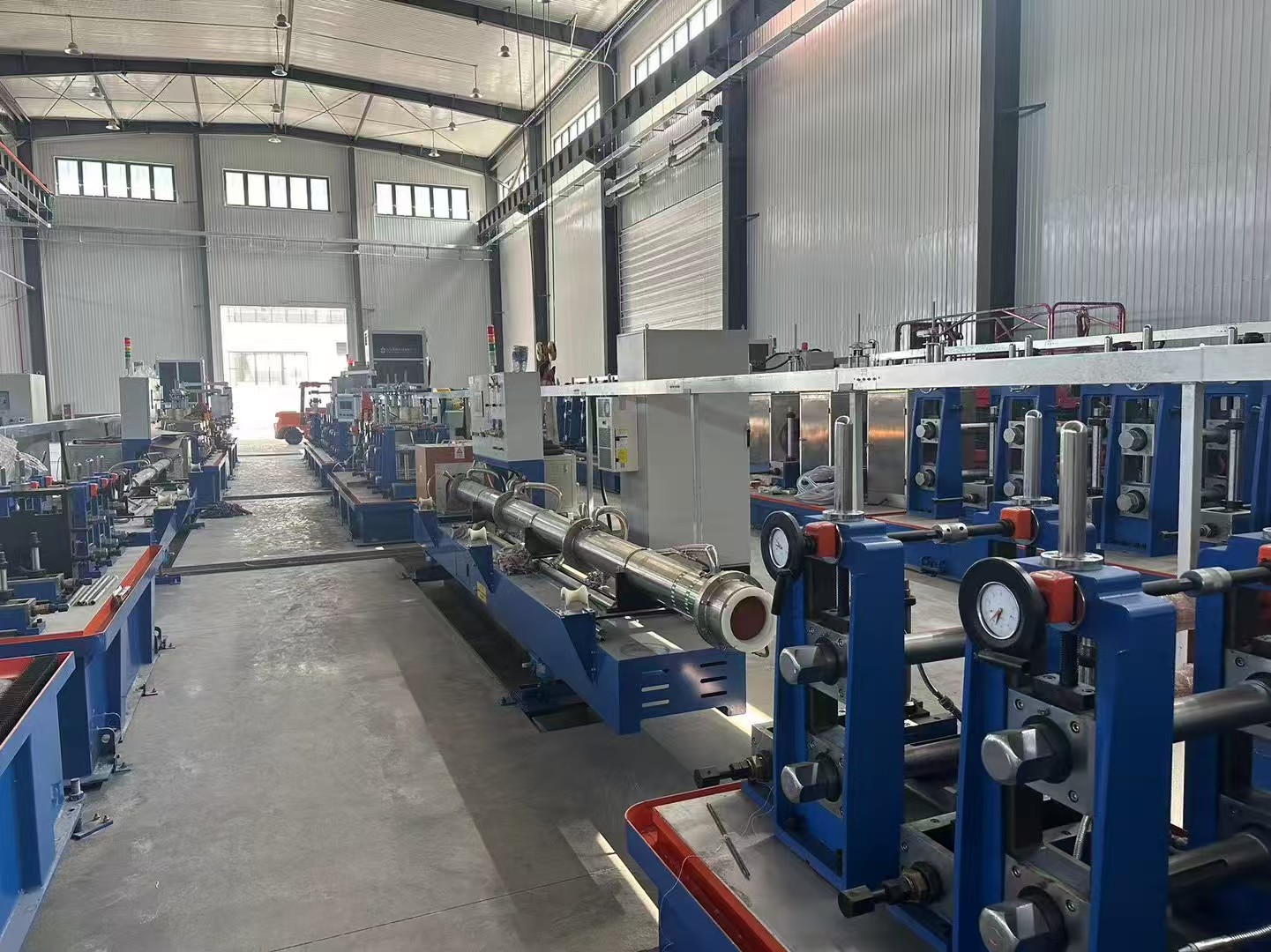 máquina para fabricar tubos