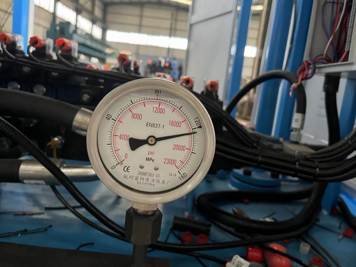 máquina de ensayo hidrostático para tubos